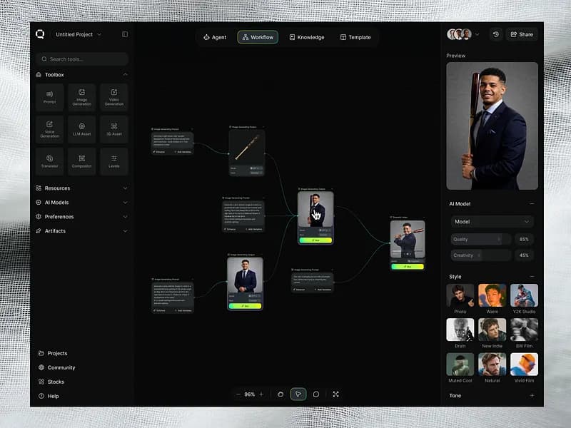 AI Creative Canvas