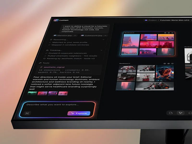 AI Moodboard Platform